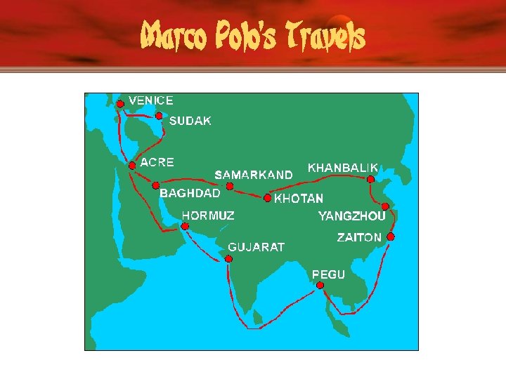 Marco Polo’s Travels 