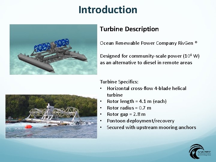 Performance Characterization and Control of Cross flow Turbines