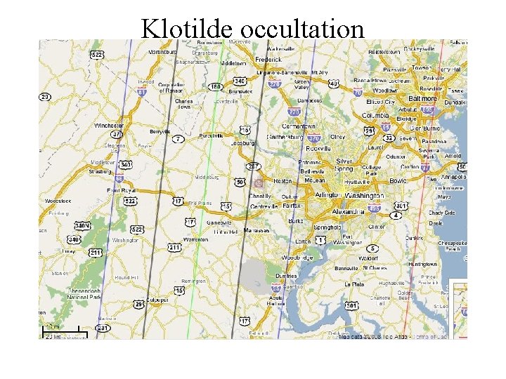 Klotilde occultation 