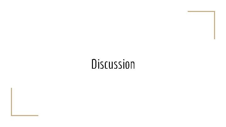 Discussion 