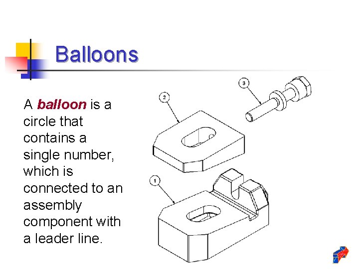 Balloons A balloon is a circle that contains a single number, which is connected