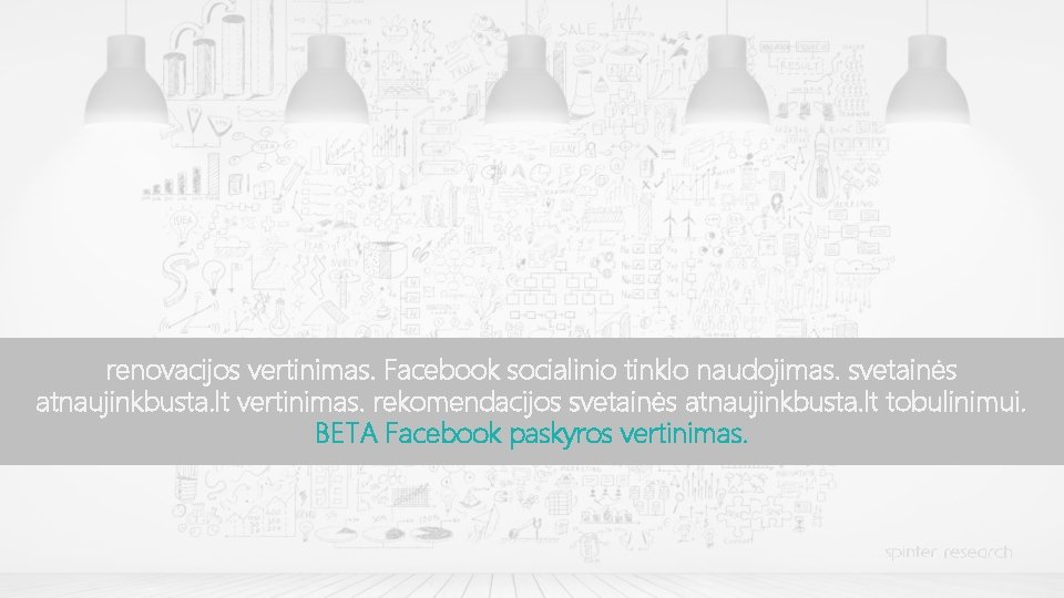 renovacijos vertinimas. Facebook socialinio tinklo naudojimas. svetainės atnaujinkbusta. lt vertinimas. rekomendacijos svetainės atnaujinkbusta. lt