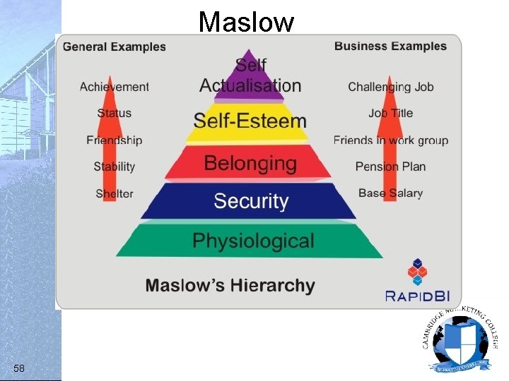 Maslow 58 