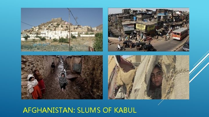 AFGHANISTAN: SLUMS OF KABUL 