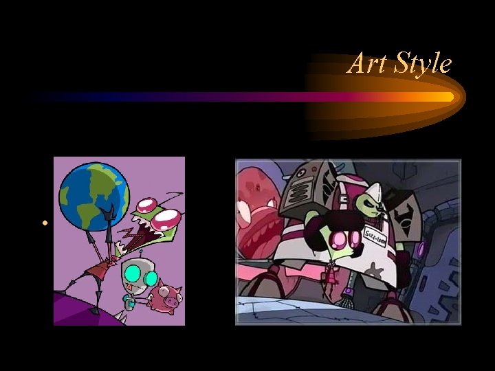 Art Style • Invader Zim 