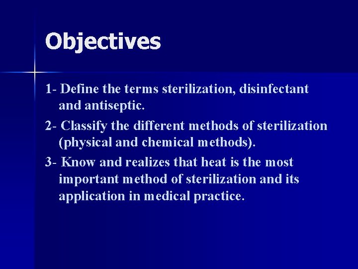 Sterilization Disinfection Prof Hanan Habib College of MedicineKSU