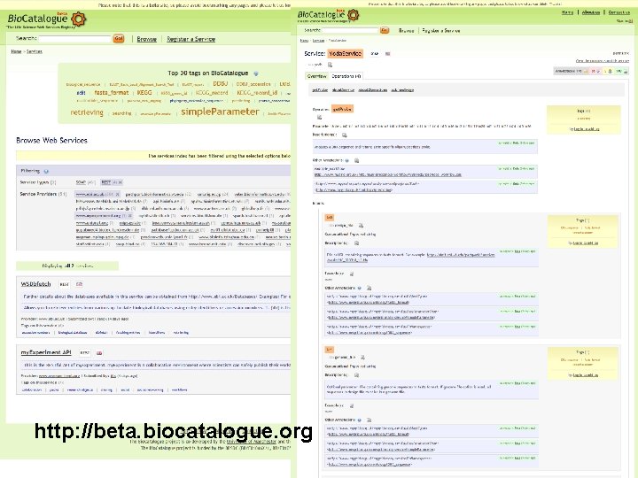 http: //beta. biocatalogue. org 