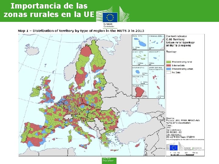 Importancia de las zonas rurales en la UE 7 