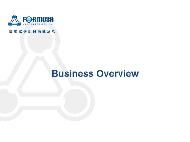 Business Overview 