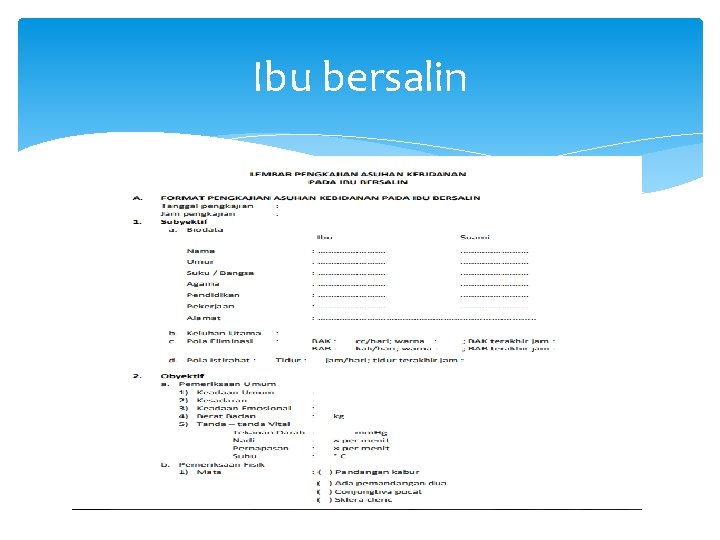Ibu bersalin 