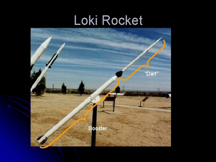 Loki Rocket “Dart” Booster 