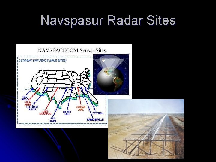 Navspasur Radar Sites 