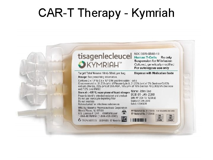 CAR-T Therapy - Kymriah 