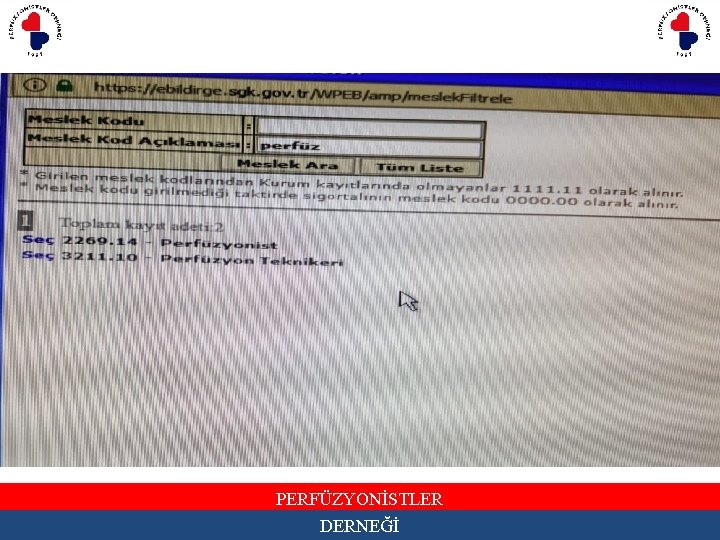 PERFÜZYONİSTLER DERNEĞİ 