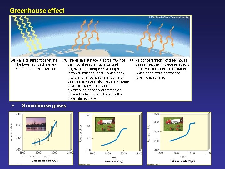 Greenhouse effect Ø Greenhouse gases 