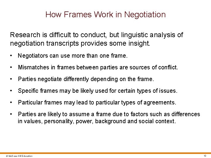 Because learning changes everything Negotiation Section 02 Negotiation