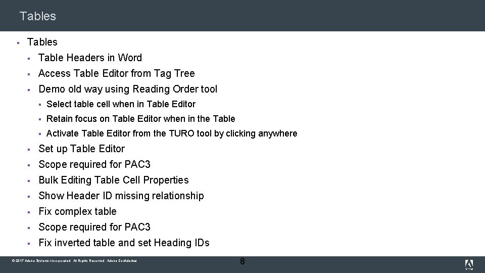 Tables § Table Headers in Word § Access Table Editor from Tag Tree §