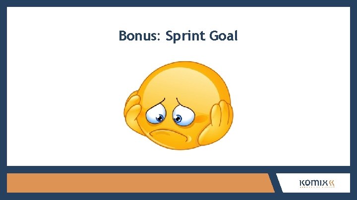 Bonus: Sprint Goal 