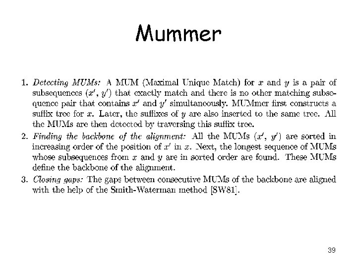 Mummer 39 