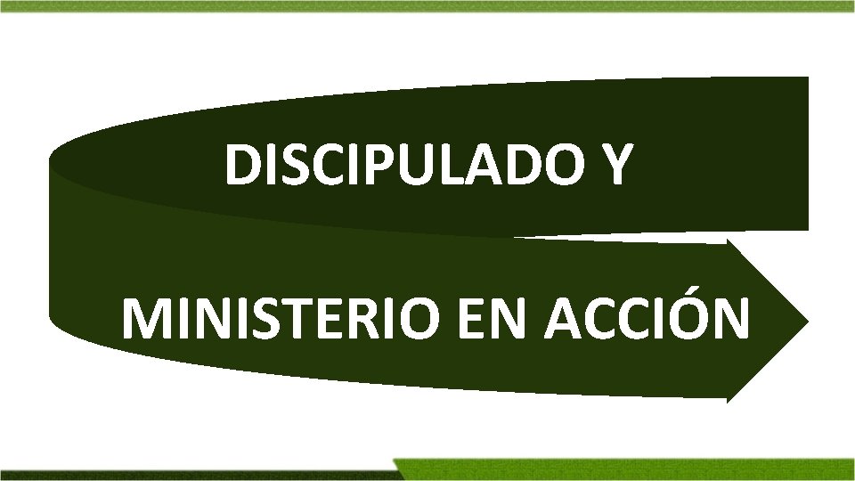 DISCIPULADO Y MINISTERIO EN ACCIÓN 