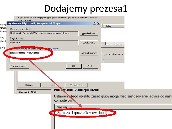 Dodajemy prezesa 1 