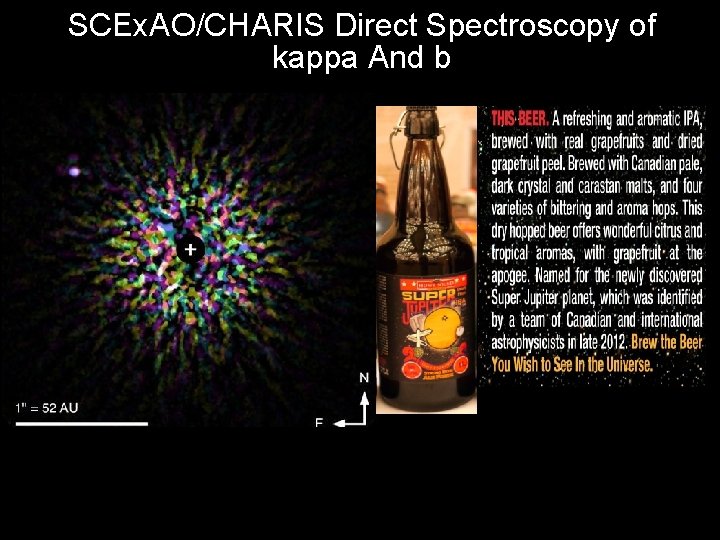 SCEx. AO/CHARIS Direct Spectroscopy of kappa And b 