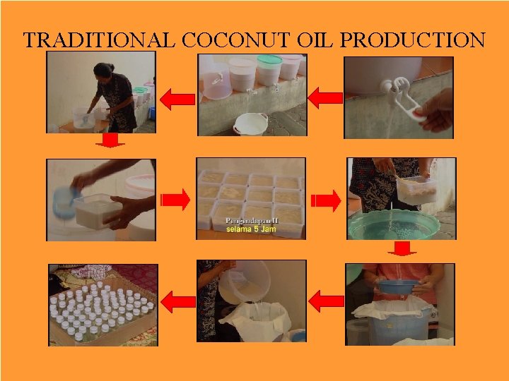 TRADITIONAL COCONUT OIL PRODUCTION 