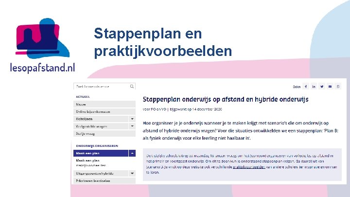 Stappenplan en praktijkvoorbeelden 