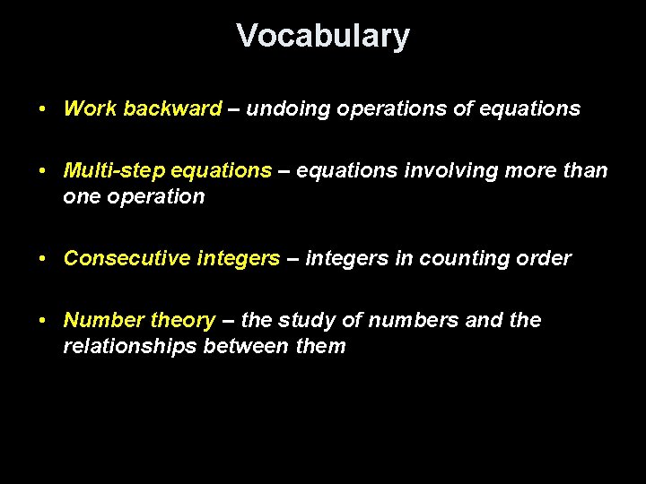Lesson 3 4 Solving MultiStep Equations Objectives Solve