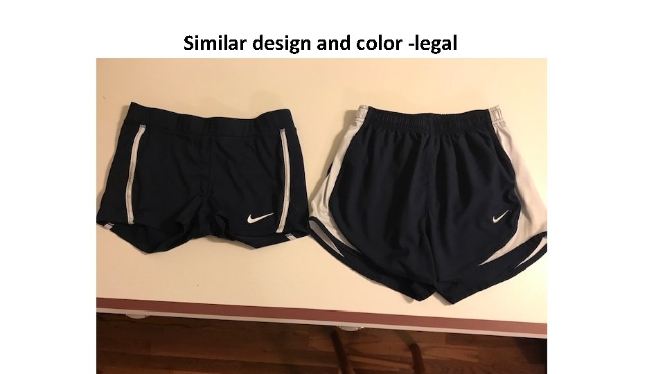  Similar design and color -legal 