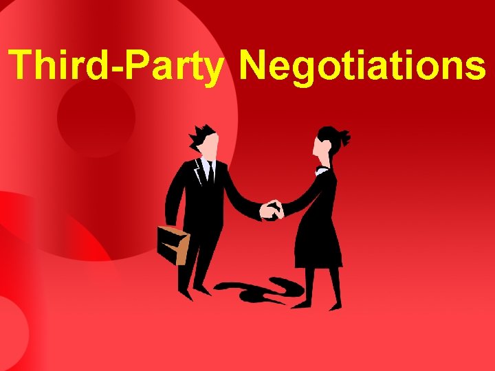 Third-Party Negotiations 