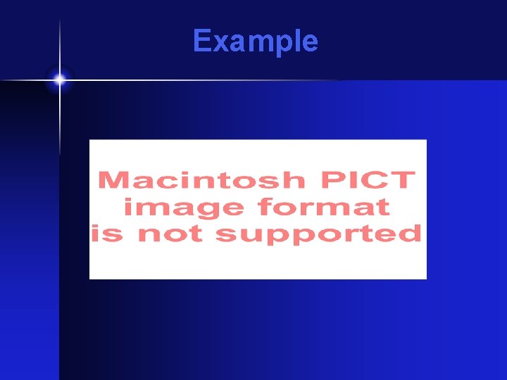 Example Example