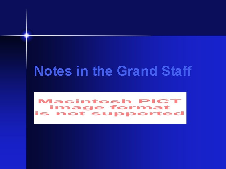 Notes in the Grand Staff Notes in the Grand Staff