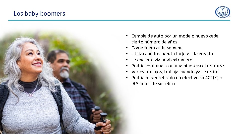 Los baby boomers • Cambia de auto por un modelo nuevo cada cierto número