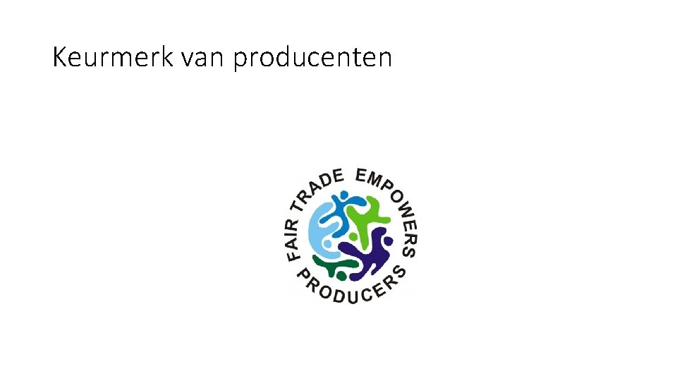 Keurmerk van producenten 