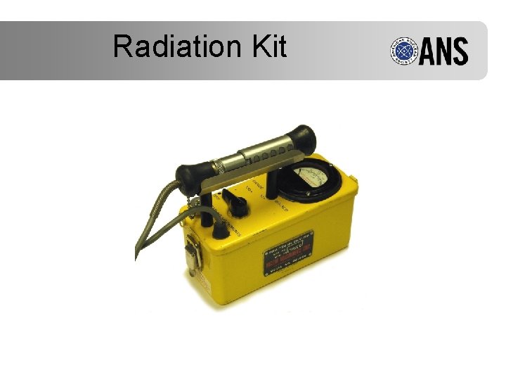 Radiation Kit 