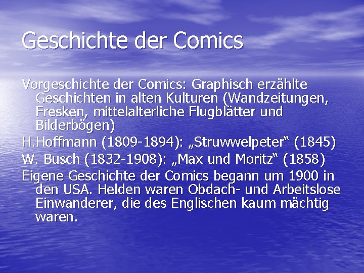 Geschichte der Comics Vorgeschichte der Comics: Graphisch erzählte Geschichten in alten Kulturen (Wandzeitungen, Fresken,