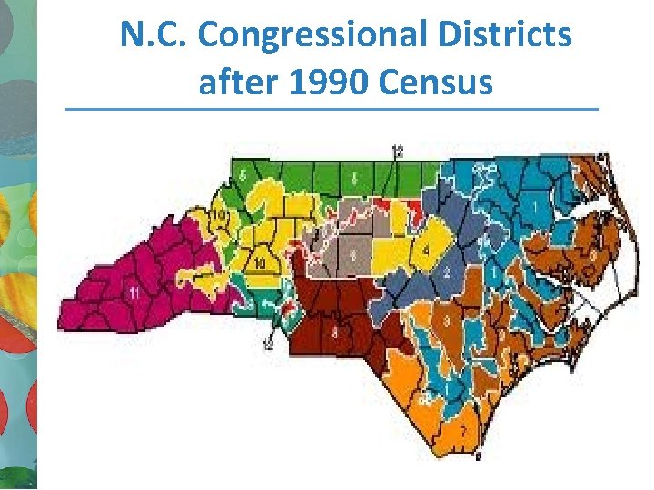 N. C. Congressional Districts after 1990 Census 