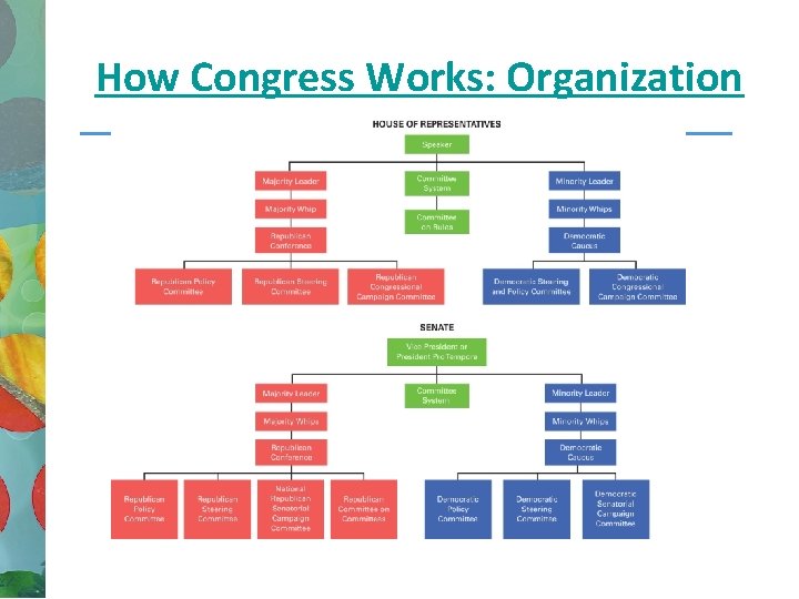 How Congress Works: Organization 