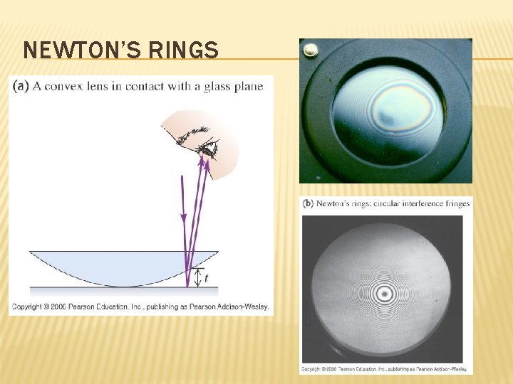 NEWTON’S RINGS 