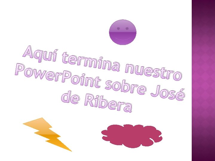 Aquí te rmina n uestro Power. P oint sob re José de Ribe ra