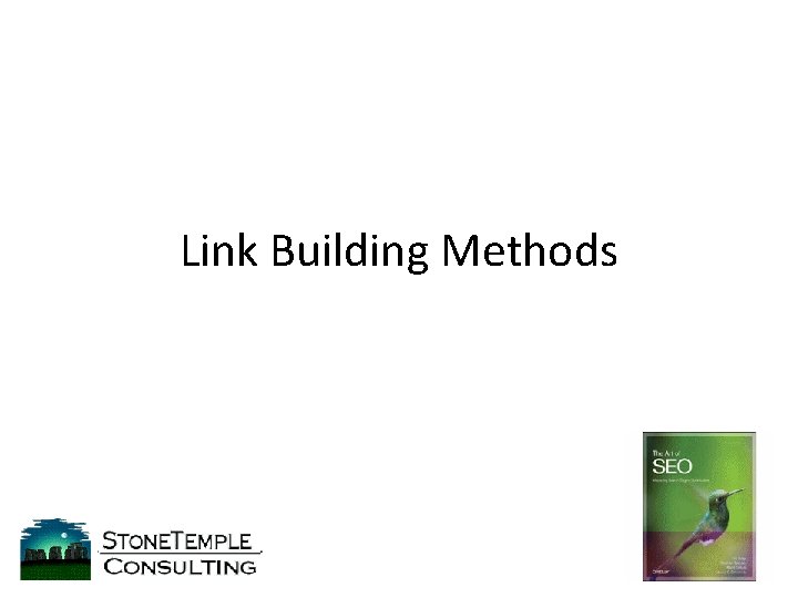 Link Building Methods The 8 Basic Kinds of Link Building 