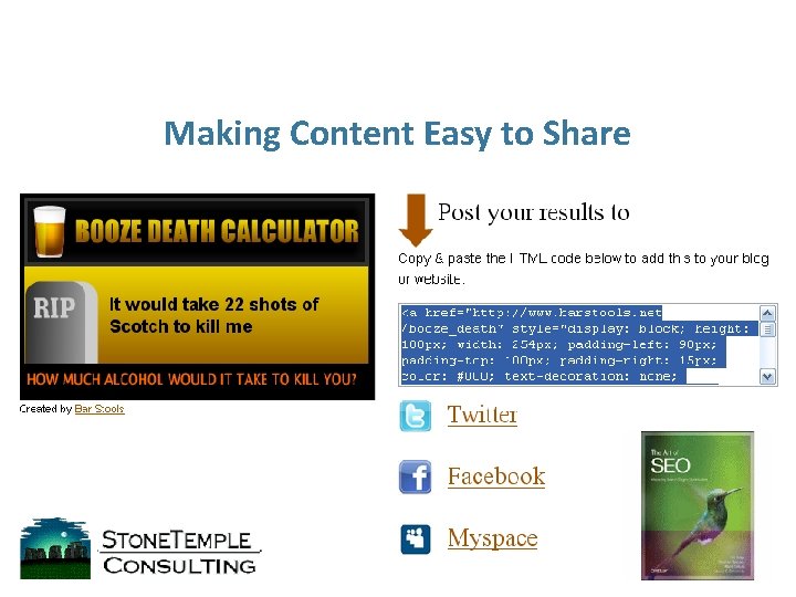 Making Content Easy to Share 