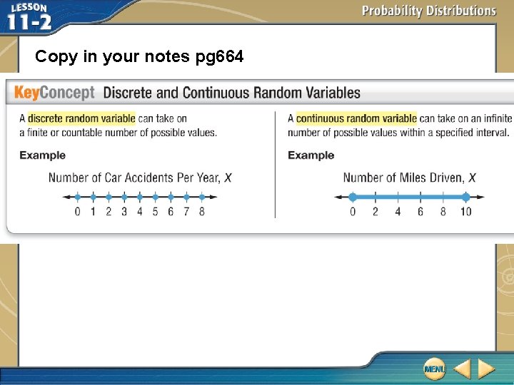 Copy in your notes pg 664 Copy in your notes pg 664
