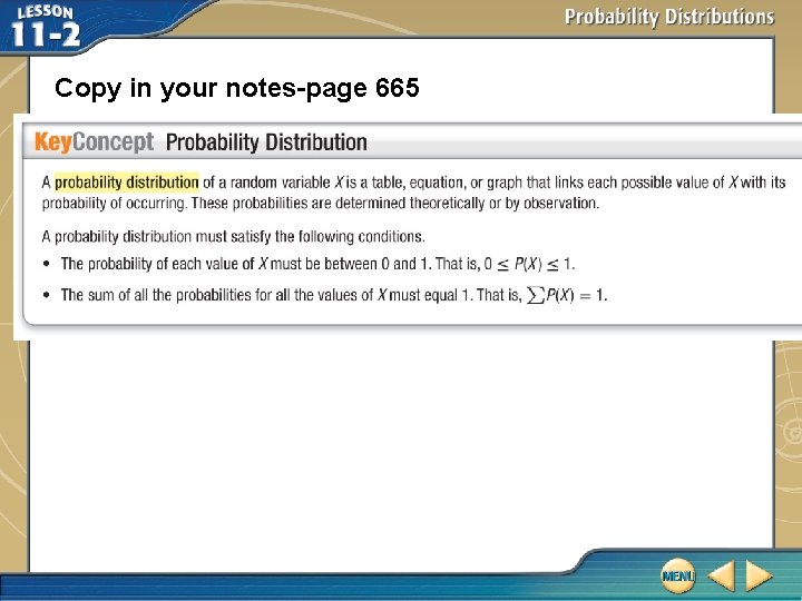 Copy in your notes-page 665 Copy in your notes-page 665