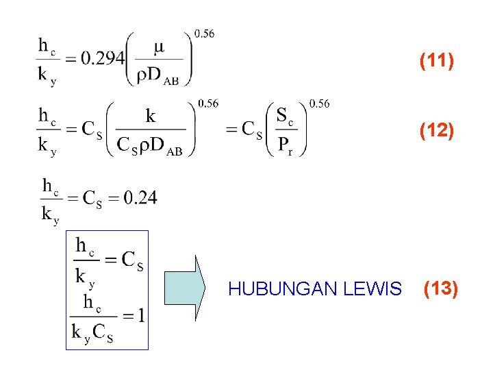 (11) (12) HUBUNGAN LEWIS (13) 