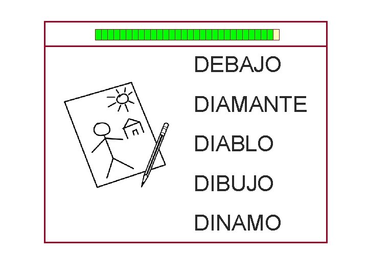 DEBAJO DIAMANTE DIABLO DIBUJO DINAMO 