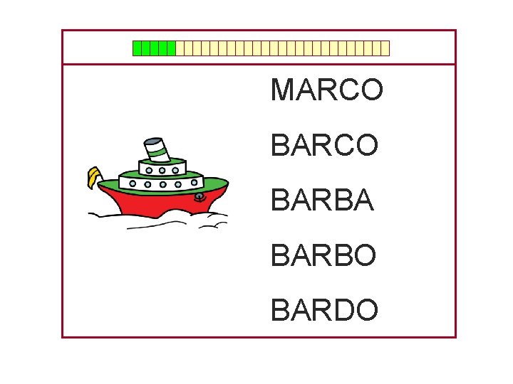 MARCO BARBA BARBO BARDO 