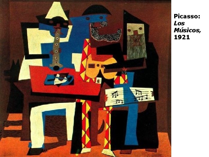 Picasso: Los Músicos, 1921 
