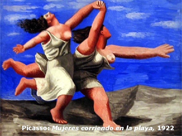 Picasso: Mujeres corriendo en la playa, 1922 